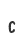 C