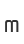 m