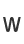 W