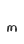 m
