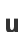 u