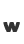 w