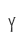 Y