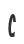 C