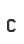 C