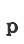 p
