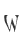 W