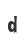 d