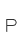 P