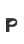 P