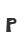 P