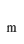 m