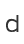 d