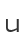 u