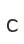 c
