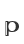 p