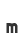 m