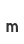 m
