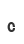 c
