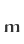 m