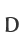 D