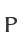 P