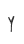 Y