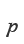 p