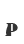 p