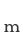 m