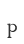 p