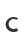C
