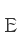 E