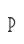 p