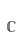 c