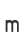m