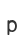 p