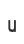 u