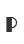 P