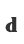 d