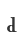 d