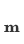 m
