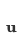 u