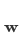 w