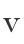 V