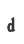 d