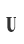 U