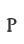 P