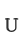 U
