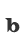 b